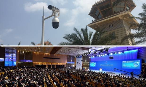 圖：博鰲大會(huì)鳴響亞洲聲音，新部署的宇視超感IPC與電警卡口，熱帶風(fēng)情意味著嚴(yán)苛的自然條件考驗(yàn)